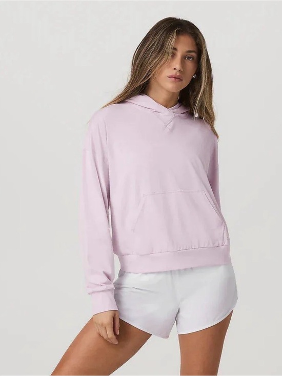 Vuori Tops - Vuori Halo Modern Pullover Hoodie Pale Lavender Large